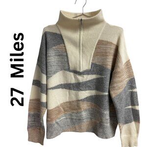 27 Miles Moira Pullover in Heather Size Medium - New with Tags